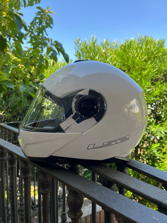 Casco LS2 FF325 blanco XS