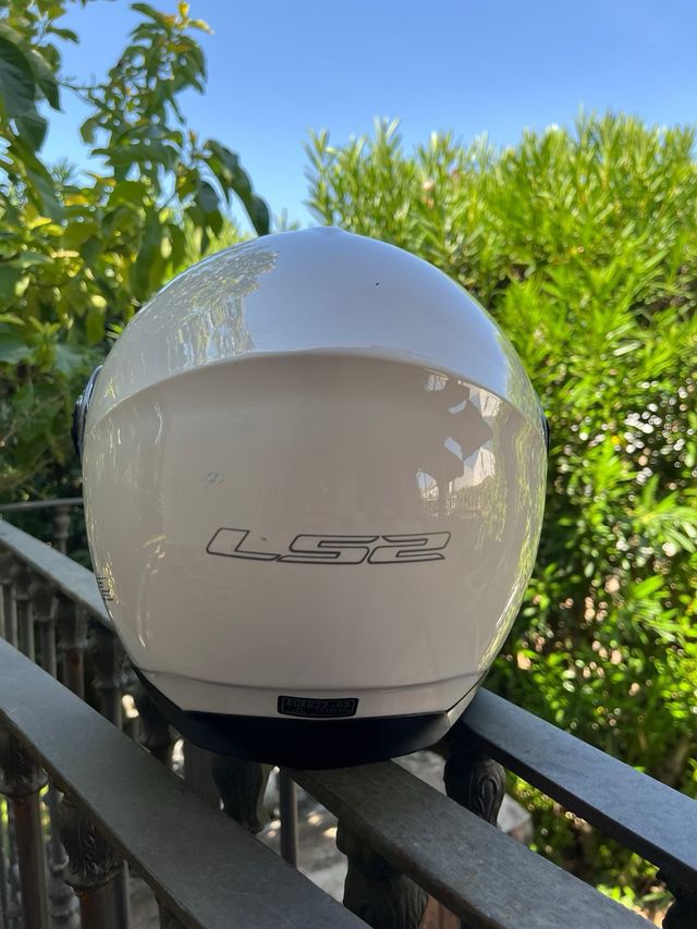 Casco LS2 FF325 blanco XS