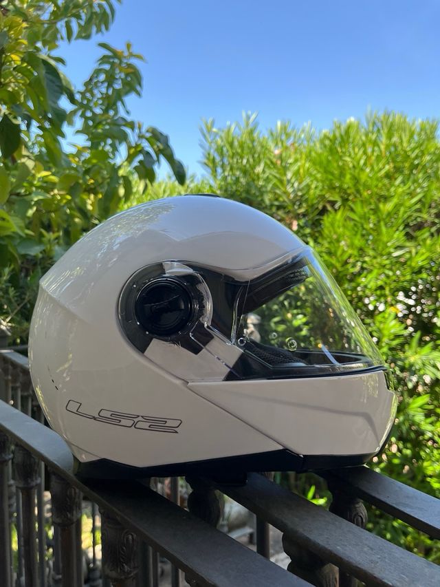 Casco LS2 FF325 blanco XS