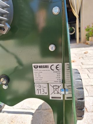 Trituradora eléctrica Negri R70 - 50mm