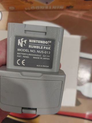 Nintendo 64 Rumble Pak - Caja original