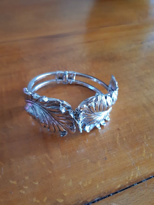 Bracciale Argento Foglia