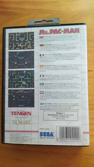 Ms.Pac-Man - Sega Master System
