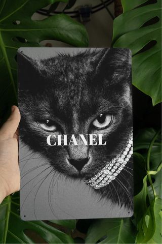 Targa Chanel Black Cat