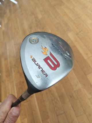 Madera 3 TaylorMade Burner vara stiff y funda