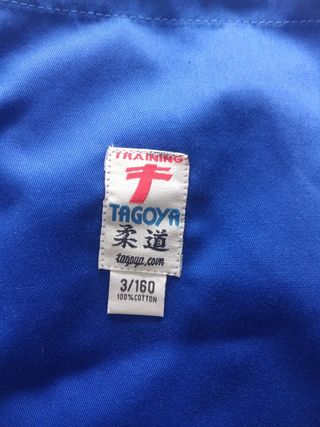 Traje Judo Tagoya niño 140 azul