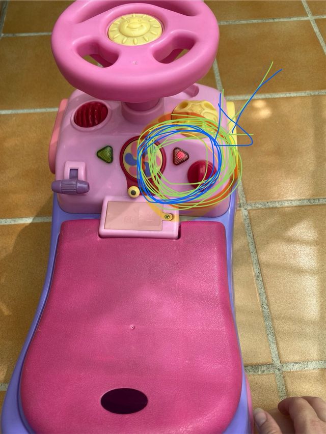 Correpasillos infantil rosa-morado