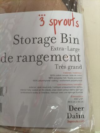 Cesta 3 Sprouts Reno - Beige