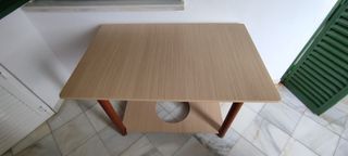 Zona Huelva. Mesa camilla cuadrada como nueva.