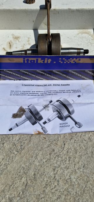 Cigueñal ItalKit Competición Derbi Senda