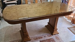 Mesa madera maciza grande