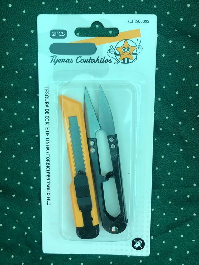 Tijeras + cúter: costura y manualidades