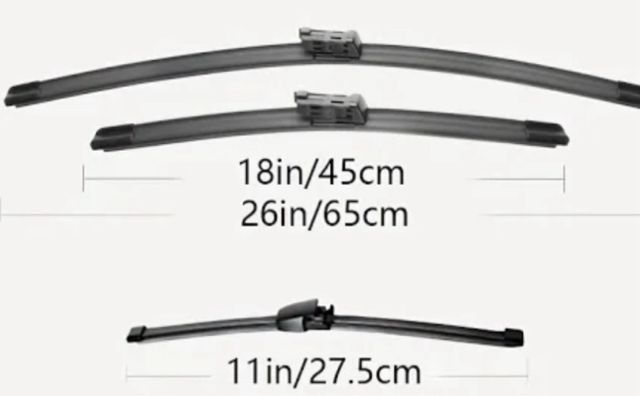 Limpiaparabrisas Golf 7 - 3 piezas