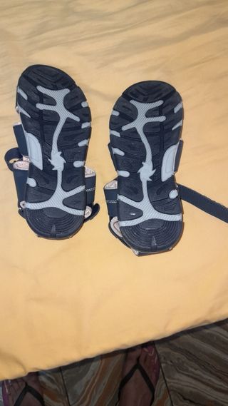 Sandalias niña talla 36 - Azul/Rosa