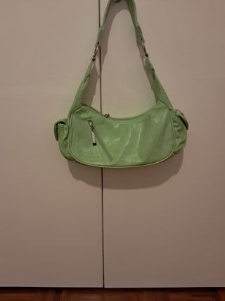 Borsa a tracolla verde chiaro