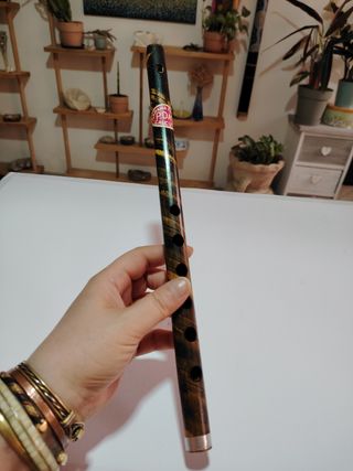 Flauto tribale in bamboo