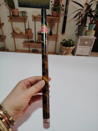 Flauto tribale in bamboo