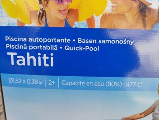 Piscina Infantil Tahiti - 152x38cm