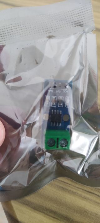 6 Sensores de corriente ACS712 AZDelivery