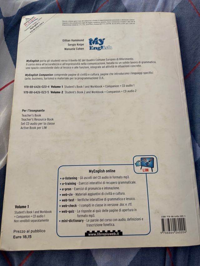 My English. Student's Book-workbook-companion. ...