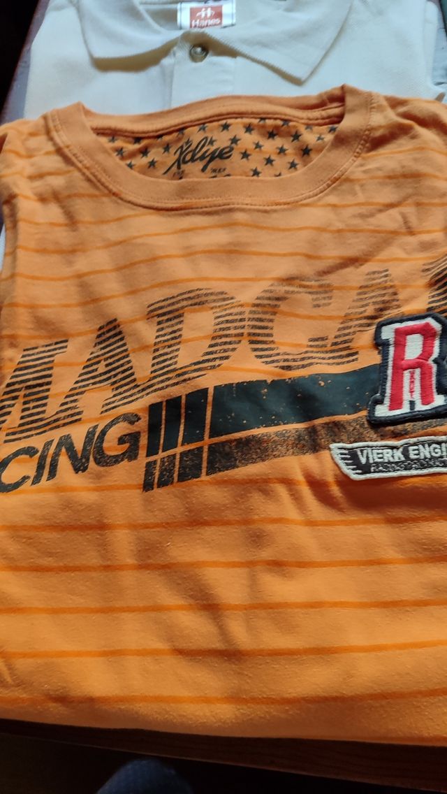 5 Camisetas chico Talla L