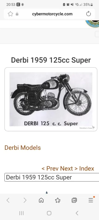 Derbi 125cc Super