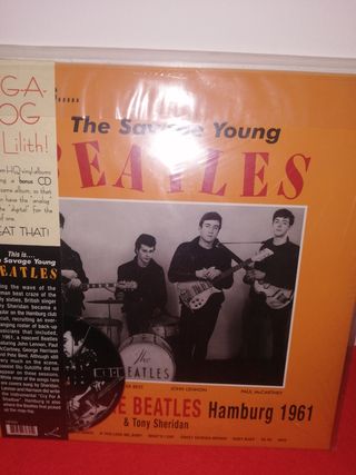 Vinilo Beatles - Hamburg 1961 contiene CD.