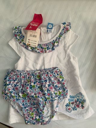 Vestido niña Tuc Tuc 6 meses