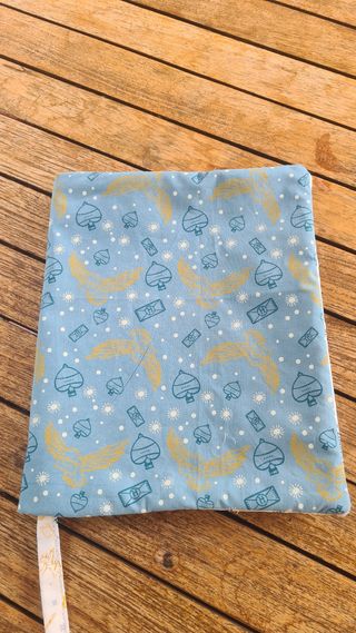 Funda libro Hogwarts handmade