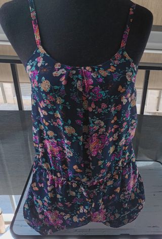 Mono corto floral - Tirantes