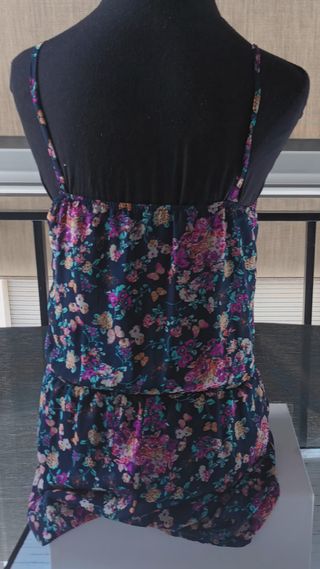 Mono corto floral - Tirantes