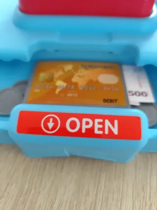Caja registradora juguete niños