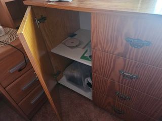 Escritorio blanco madera en Almería capital