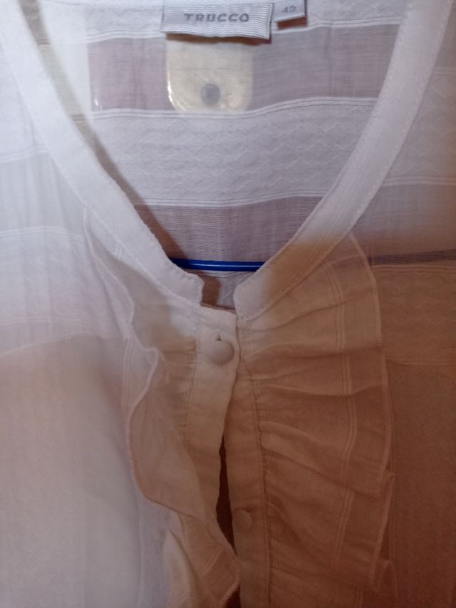 Blusa Trucco blanca -  T-42