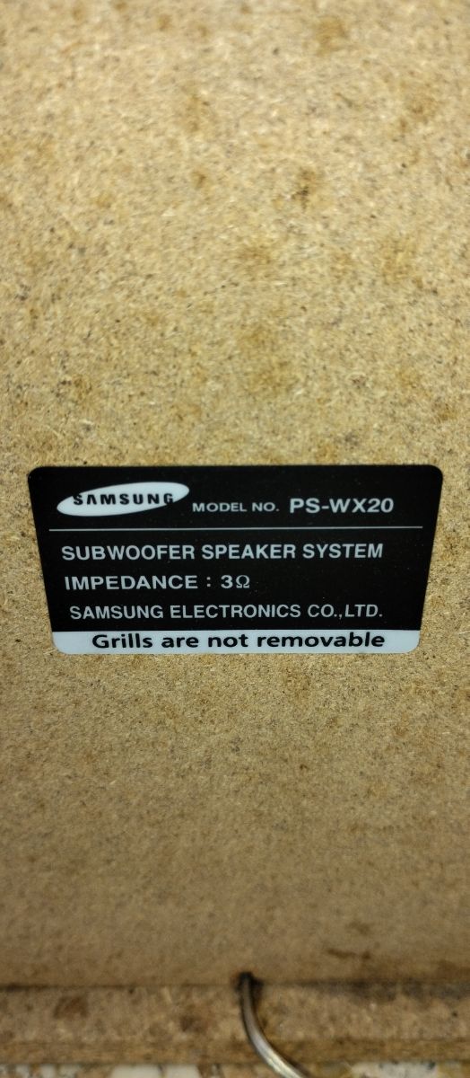 Subwoofer Samsung - Nero