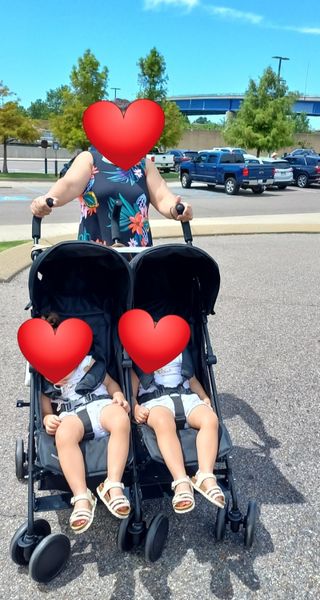 Carrito gemelar Asalvo - Plegable