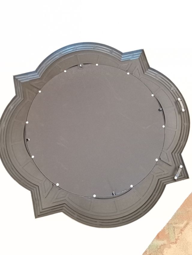 Espejo bronce - madera envejecida estilo vintage