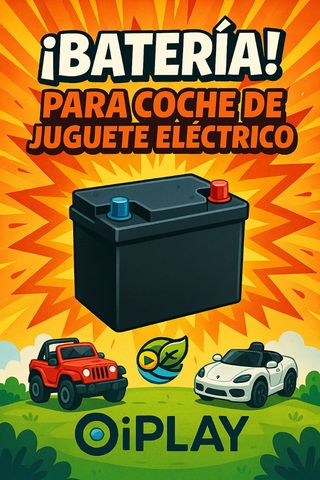 Baterías Coches eléctricos Infantiles 12V/6V/2V