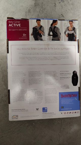 Mochila portabebés BabyBjorn Active