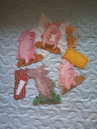 Los tres cerditos: . . . y el lobo feroz (Spani...