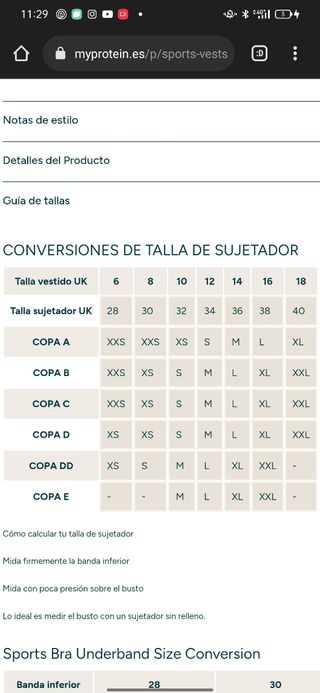 Top deportivo My Protein de alto impacto