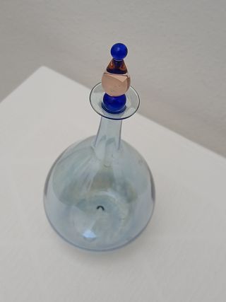 Boccetta Murano vetro blu