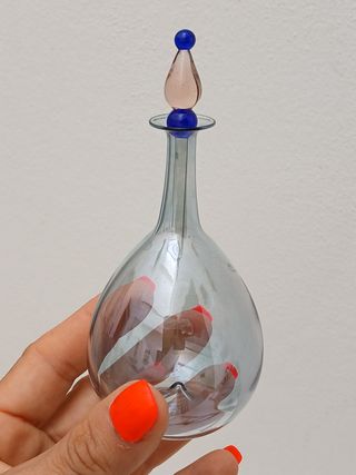 Boccetta Murano vetro blu