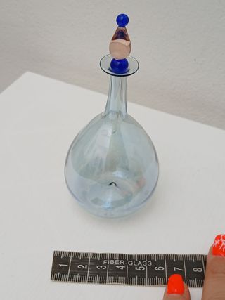 Boccetta Murano vetro blu