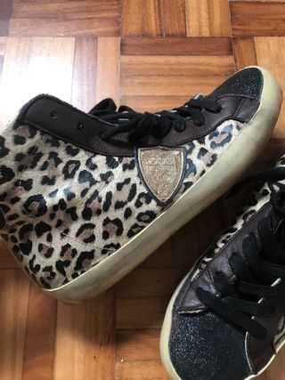 Zapatillas Philippe Model - leopardo