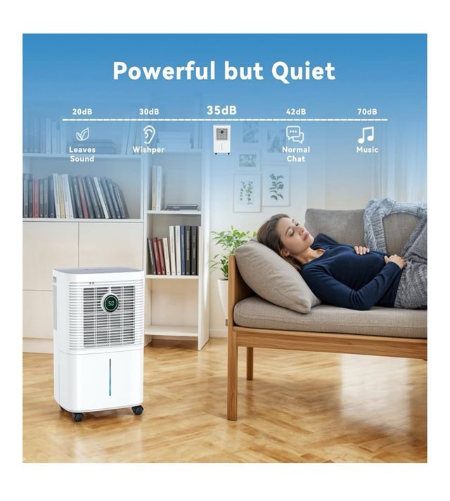 Deshumidificador 12L-24h - Blanco