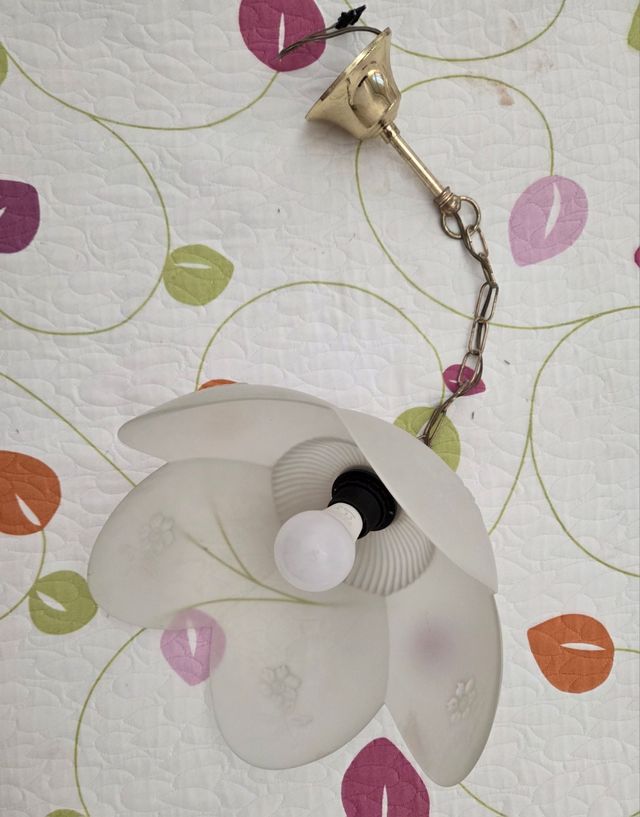 Lampada da soffitto vintage - Fiori