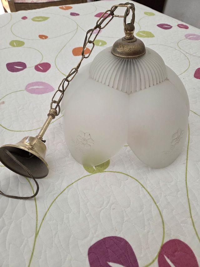 Lampada da soffitto vintage - Fiori