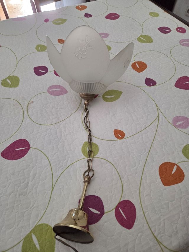 Lampada da soffitto vintage - Fiori