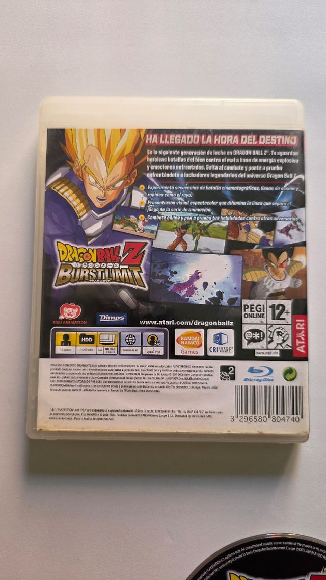 Dragon Ball Z Burst Limit PS3
